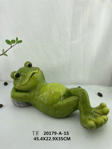 <span class=keywords><strong>Grenouille</strong></span> en résine avec prince héritier princesse artisanat Sculpture modèle usine jardin <span class=keywords><strong>grenouille</strong></span> étang Figurine maison décorative - Product Image 6