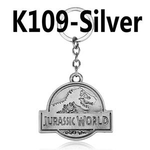 Llaveros de Metal de Dinosaurios de la Película Jurassic World <span class=keywords><strong>Fallen</strong></span> Kingdom, Joyería de Moda al por Mayor - Product Image 3
