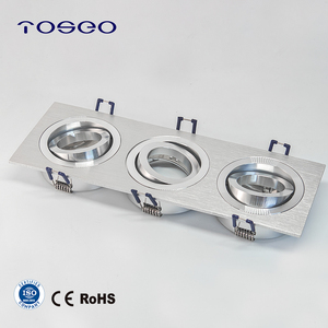 Phong cách hiện đại GU10 MR16 LED Đèn Downlight Spotlight Nhôm Nhà ở ánh sáng lịch thi đấu với lưới tản nhiệt - Product Image 3