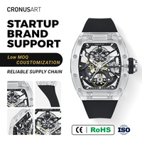 Montres de sport de luxe légères pour hommes Montres mécaniques automatiques ultra-légères Montres pour hommes tendance d'affair