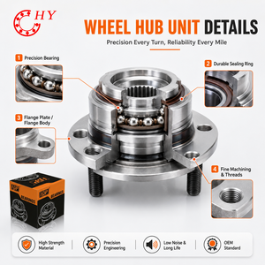 Conjunto de Cubo de Rueda con Rodamiento HJDP OE 43550-47020 para Toyota <span class=keywords><strong>Prius</strong></span> - Product Image 3