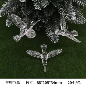 Décoration <span class=keywords><strong>de</strong></span> sapin <span class=keywords><strong>de</strong></span> Noël en cristal <span class=keywords><strong>de</strong></span> neige transparent en acrylique, style moderne et simple, décoration d'intérieur - Product Image 6