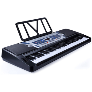 Teclado <span class=keywords><strong>de</strong></span> Piano <span class=keywords><strong>de</strong></span> simulación Digital portátil <span class=keywords><strong>de</strong></span> 61 teclas <span class=keywords><strong>de</strong></span> alta calidad, pantalla LCD, órgano electrónico Musical hecho <span class=keywords><strong>de</strong></span> plástico duradero - Product Image 1