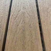 Dalles de terrasse en bois composite WPC résistantes aux intempéries, imperméables, auto-adhésives, pour jardins, parcs, balcons, terrasses extérieures, bricolage