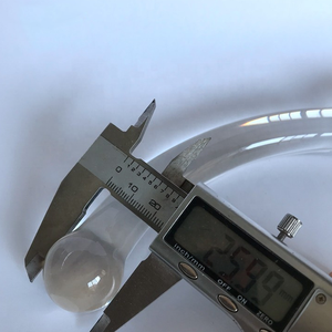 Varita de vidrio de doble punta para tensar la vagina, masajeador de próstata arqueado, plug anal de vidrio, juguetes sexuales para adultos - Product Image 4