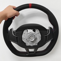 Volant en cuir personnalisé pour BMW G87 G38 G22 G26 G30 G80 G82 F90 F30 F02 M5 M3 M4 X6