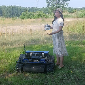 Модернизированная бензиновая/бензиновая газонокосилка робот с дистанционным управлением Промышленный Автоматический класс Прямая продажа с завода - Product Image 5