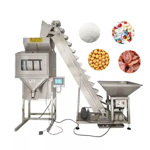 Çok fonksiyonlu paketleme makinesi mikrobilgisayar kontrol şeker tohumu pirinç kantitatif tartı parçacık paketleme makinesi