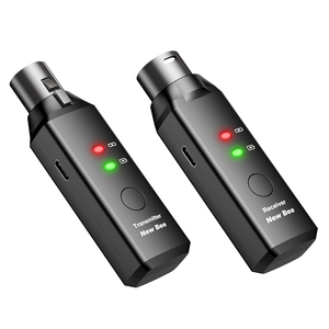 Système de microphone sans fil XLR 5,8 GHz personnalisé en gros avec émetteur et récepteur sans fil XLR 100 pieds à brancher - Product Image 1