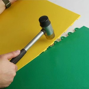 Dalles <span class=keywords><strong>de</strong></span> <span class=keywords><strong>sol</strong></span> emboîtables industrielles en caoutchouc et plastique <span class=keywords><strong>pour</strong></span> garage et couverture <span class=keywords><strong>de</strong></span> drain <span class=keywords><strong>de</strong></span> stationnement, revêtement <span class=keywords><strong>de</strong></span> <span class=keywords><strong>sol</strong></span> extérieur en PVC - Product Image 3