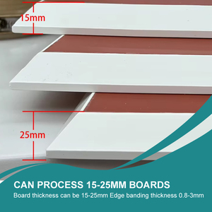 Edgebander <strong>Trimmer</strong> 45 Bevel Mdf Automatic Multifunction 45 Degree Angle Edge Banding Machine Pur - Product Image 4