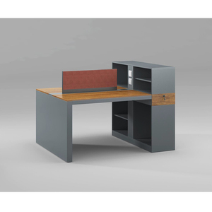 Escritorio de Oficina Moderno en Forma de I de Madera Extensible de Alta Calidad de Guangdong, 1.6 m - Product Image 5