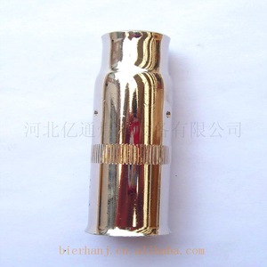 YT Tower Bierll Copper Plated Welding Torch Nozzle ISA 40 For ESAB 405A Metalworking - Product Image 2