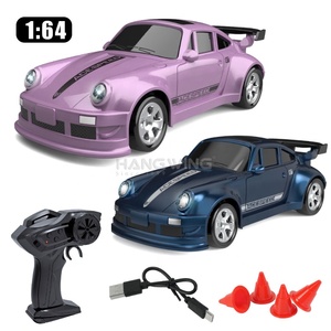 HW 1:64 Maßstab Mini RC Drift Auto Funkgesteuertes Elektrisches Neues Spielzeug für Kinder Jungen Mini Ferngesteuertes 2,4G 4-Kanal RC Auto Geschenk für Kinder - Product Image 1