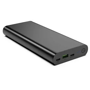 Hot PD 100W 5V 12V 24V batterie externe 25000mAh 30000mAh haute capacité QC3.0 charge rapide pour ordinateur portable téléphone portable chargeur de caméra