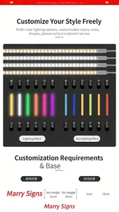 Letrero LED de Neón Personalizado con Placa Trasera de Acrílico, Resistente a la Intemperie IP65, Tamaño Personalizable, Decoración de Pared Multiusos para Dormitorio - Product Image 5