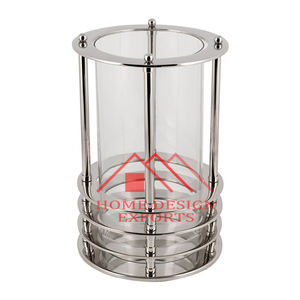 Portavelas único con votivo de cristal para vajilla, centros de mesa, decoración, diseño elegante, portavelas moderno - Product Image 3