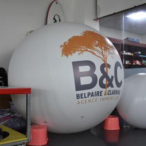 Keepfuns Logo Aanpasbare Pvc Opblaasbare Ballonnen-Compliant Bereik, En 71 Gecertificeerd, Multi-Use Voor Feest En Promotie - Product Image 2