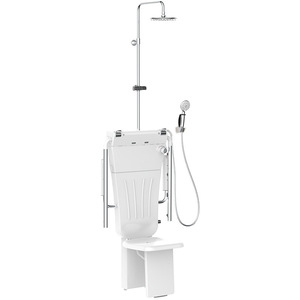 Chaise de douche thermostatique murale Baiyurui, pliable, température constante 40°C, équipement de sécurité pour salle de bain pour personnes âgées - Product Image 5