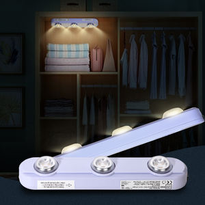 ポストモダンホワイトシェード超薄型LEDモーションセンサーライトキッチンキャビネットクローゼットワードローブホテル倉庫アルミニウムランプ - Product Image 2