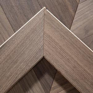 <span class=keywords><strong>Parquet</strong></span> en bois d'ingénierie à trois couches en noyer noir Artorian, à l'aspect arête de poisson, brossé, imperméable, à clic, moderne, pour cuisine et salon - Product Image 3
