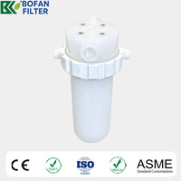 Boîtier de filtre PP pour la filtration des boissons, des jus et de l'eau, boîtier de filtre à cartouche 5 bars