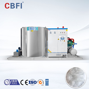 Máquina de Hielo en Escamas de Agua de Mar con Motor y Bomba, de Alta Capacidad para Uso Comercial - Product Image 3