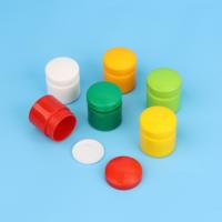 Dispenser sampel perjalanan botol kosong atas Flip plastik hewan peliharaan 15ml portabel untuk krim wajah kosmetik kemasan perawatan pribadi