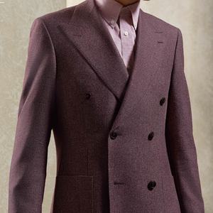 2025 último traje <span class=keywords><strong>de</strong></span> ocio <span class=keywords><strong>de</strong></span> negocios clásico ajustado <span class=keywords><strong>de</strong></span> <span class=keywords><strong>alta</strong></span> <span class=keywords><strong>costura</strong></span> para hombres con cremallera frontal plisada <span class=keywords><strong>de</strong></span> talla grande - Product Image 4