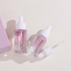 ขวดแก้วหยดเซรั่มทรงเหลี่ยม ขนาด 10 มล. 15 มล. 30 มล. ก้นขวดหนา ขวดเปล่าสำหรับผลิตภัณฑ์ดูแลผิวและน้ำมันหอมระเหย พร้อมหลอดหยด - Product Image 6