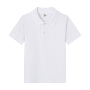 <span class=keywords><strong>Chemise</strong></span> à manches courtes pour enfants DFJ uniforme scolaire d'été revers coton haut ample Logo/Design graphique garçons filles en stock - Product Image 6