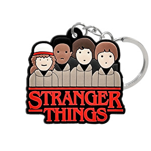 Biểu Tượng Tùy Chỉnh Mềm PVC <span class=keywords><strong>Keyring</strong></span> 3D Logo Cao Su Phim Hoạt Hình Keychain Mềm Móc Chìa Khóa Cho Khuyến Mãi - Product Image 2