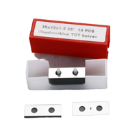 Lames de raboteuse TCT ANGHUA 30x12x1.5mm, inserts en carbure de tungstène pour tête de coupe spirale, pour le travail du bois, en vrac