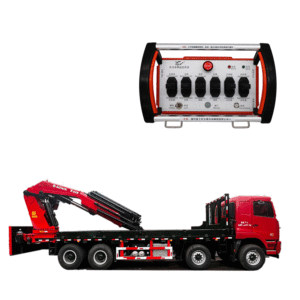 Hiệu suất cao 6-Movement fassi Crane điều khiển từ xa 12V thủy lực phím điều khiển không dây sản phẩm tối ưu cho các hoạt động cần cẩu - Product Image 3