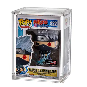 Mini Moq Figura Personalizada Toy Protector Case Clear Magnético Acrílico Funko Pop Box para Exibição