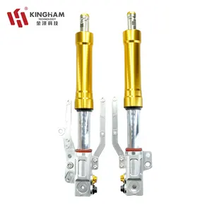 KINGHAM Motocicleta Amortecedor para YAMAHA Aerox/NVX Front Shock Absorber Alumínio Suspensão Da Motocicleta Personalização OEM ODM