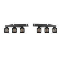 Support de montage d'éclairage de phare de brouillard tout-terrain LED en acier inoxydable pour ford f150 SVT Raptor, accessoires de voiture 2020