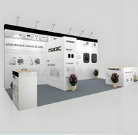 Stand de Exhibición Comercial de Madera con Diseño Personalizado, Espacio para Tienda - Diseño Profesional con Renderizado Virtual en 3D