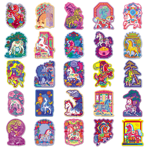 สติกเกอร์อวยพรปีใหม่ตกแต่งเทศกาลฤดูใบไม้ผลิแบบดั้งเดิมของจีน50ชิ้นสำหรับสติกเกอร์เคสโทรศัพท์ธนาคารพลังงาน - Product Image 4