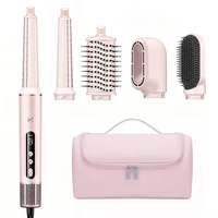 Kit de coiffage multifonctionnel ionique haute vitesse 5 en 1, sèche-cheveux professionnel à moteur sans balais 110000 tr/min