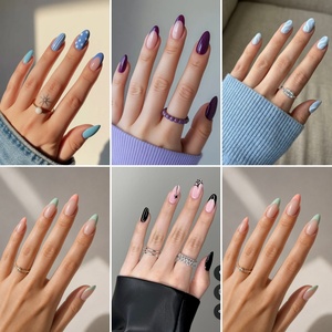 <span class=keywords><strong>Uñas</strong></span> Postizas con Logotipo Personalizado al por Mayor, <span class=keywords><strong>Uñas</strong></span> Artificiales Largas con Forma <span class=keywords><strong>de</strong></span> Almendra, <span class=keywords><strong>Uñas</strong></span> Postizas <span class=keywords><strong>de</strong></span> Gel Suave Reutilizables <span class=keywords><strong>de</strong></span> Alta Calidad - Product Image 2