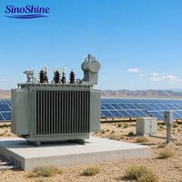 Transformateur de puissance immergé dans l'huile 200 250 315 KVA 6KV 11KV S20 pour postes de distribution d'énergie, économie d'énergie, prix personnalisé