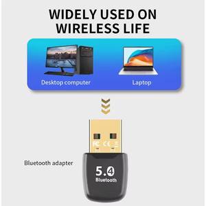 HG venta directa de fábrica USB BT5.4 <span class=keywords><strong>Dongle</strong></span> para PC Altavoz Ratón Teclado Música Audio Transmisor Drive adaptador inalámbrico gratis - Product Image 4