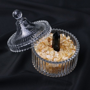 Magnífica Colección al por Mayor de Cuencos de Cristal de Cuarzo Natural en Bruto, Cristales Curativos de Feng Shui de Calidad Superior - Product Image 5