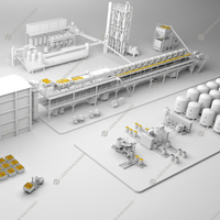 CE-gecertificeerde multifunctionele industriële volautomatische kleine productielijn voor sinaasappelsap