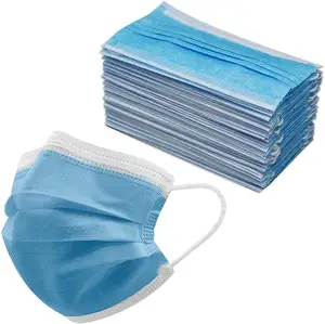 Hot sale professional wholesale disposable medical mask single-use surgical medical 3ply Face Mask Earloop