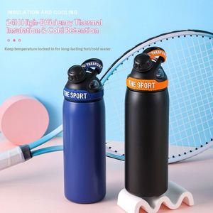 Botella de Agua Deportiva de Gran Capacidad, 800 ml, de Acero Inoxidable, Doble Pared, Resistente al Frío, con Asa y Tapa, Oferta 2026 - Product Image 2