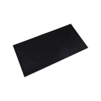 Tapis de bar en PVC antidérapant moulé sur mesure, accessoires de bar, dessous de verre pour bière, tapis de bar en caoutchouc durable