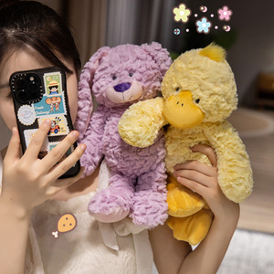 Siêu Mềm Vịt Đồ Chơi Sang Trọng Cuddly Nhồi Bông Unicorn Mềm Đồ Chơi Sang Trọng Đáng Yêu Thỏ Cao Nguyên Bò Đồ Chơi Sang Trọng Cho Trẻ Em - Product Image 5