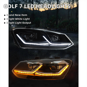 Conjunto de Faros Delanteros de 7 LED 2013-2017 Bi-Xenón HID DRL 6000K 10000 Lúmenes <span class=keywords><strong>Ret</strong></span> - Product Image 3